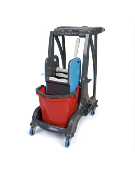 TROLLEY ΜΕ θΕΣΗ ΓΙΑ  ΣΑΚΟΥΛΑ ΑΠΟΡΡΙΜΑΤΩΝ